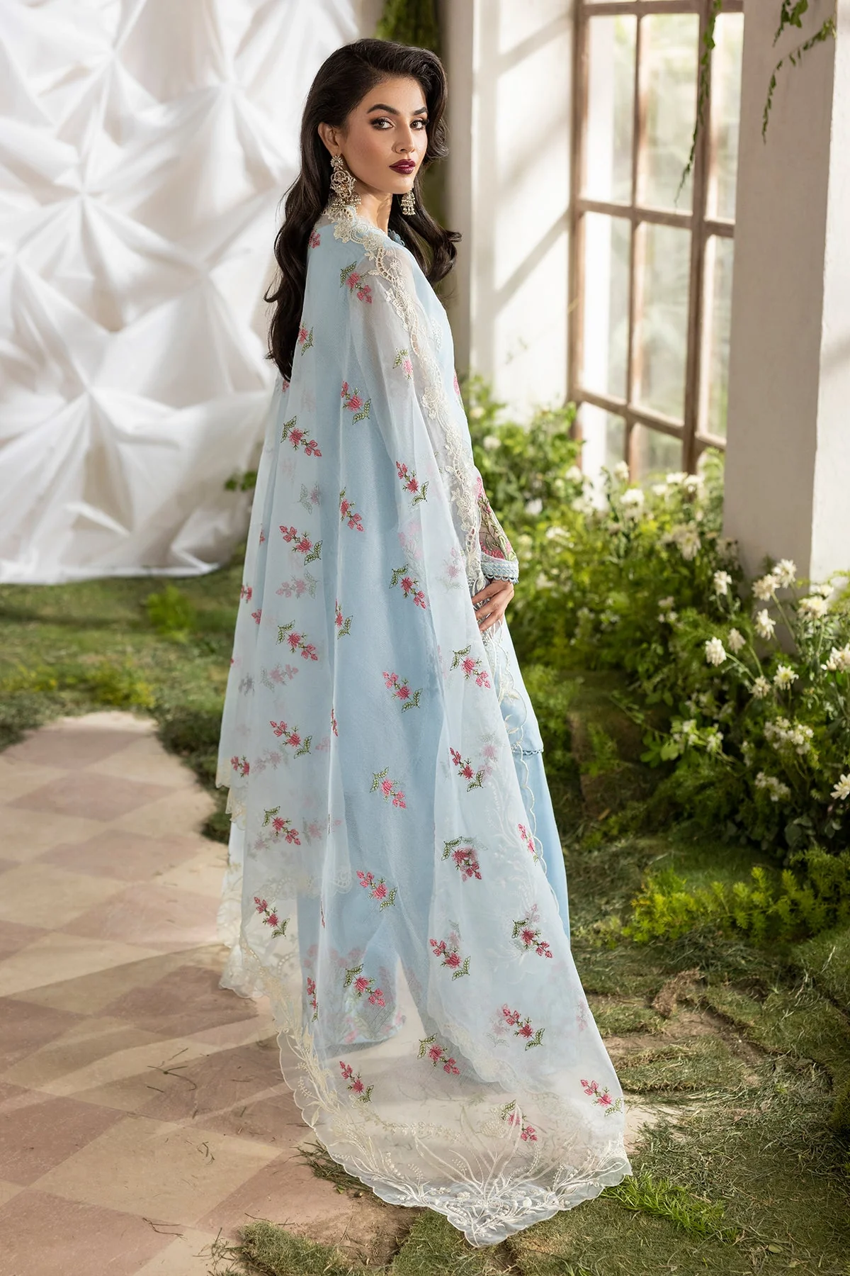 Cotton-Net Stitched 3 Piece Bma-5-191 (B-205) - Image 5
