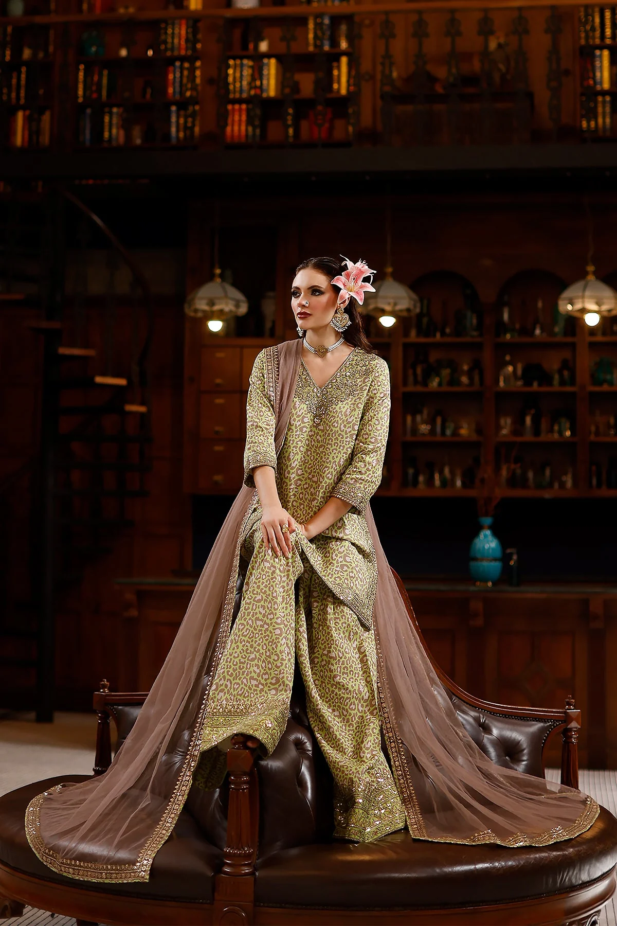 Raw-Silk Stitched 3 Piece Bma-6-154 (B-150) R3 - Image 4